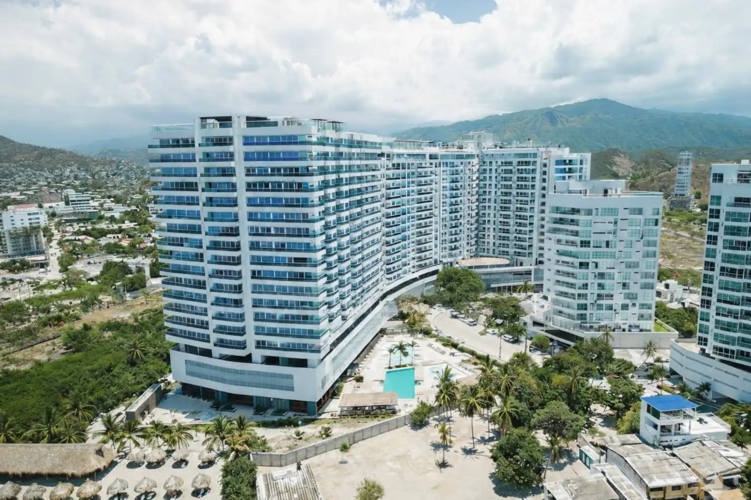 Santamartabeachfront View